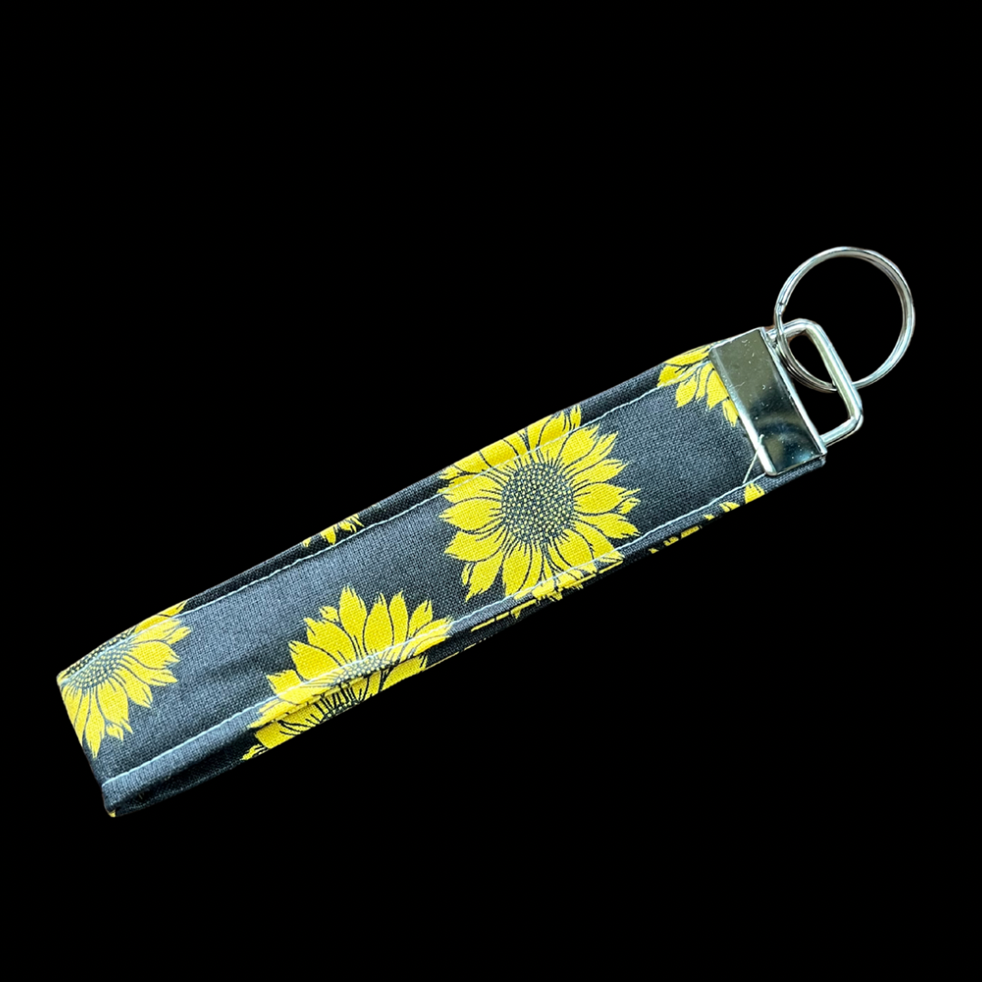 Sunflower Keychain Wristlets