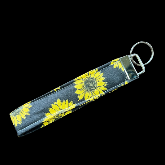 Sunflower Keychain Wristlets