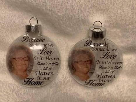 In Memory of ornament